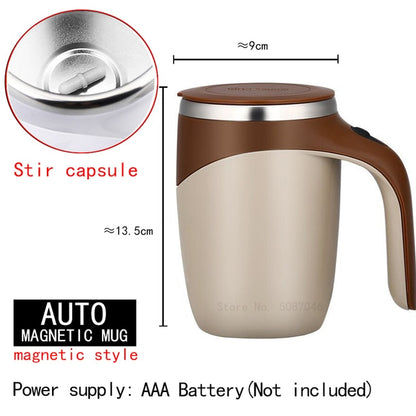 Self Stirring Magnetic Mug