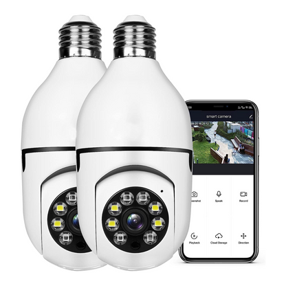 Security Monitor Cam 4X Digital Zoom Bulb