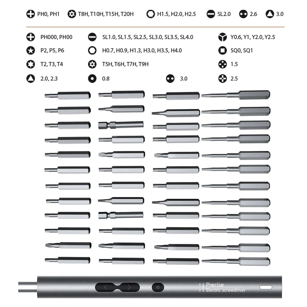 Electric Screwdriver 62/28/120pcs IN 1 Screwdriver Set