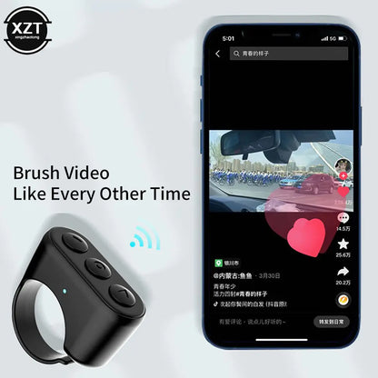 Bluetooth Phone Remote Control Ring