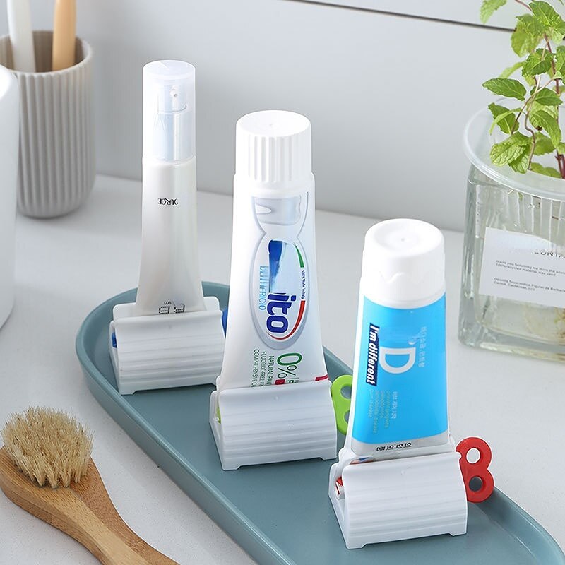 TOOTHPASTE SQUEEZER ROLLING TUBE SET